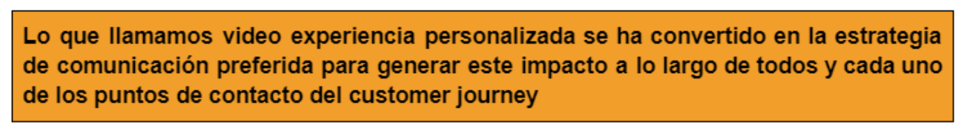 video experiencia personalizada 001